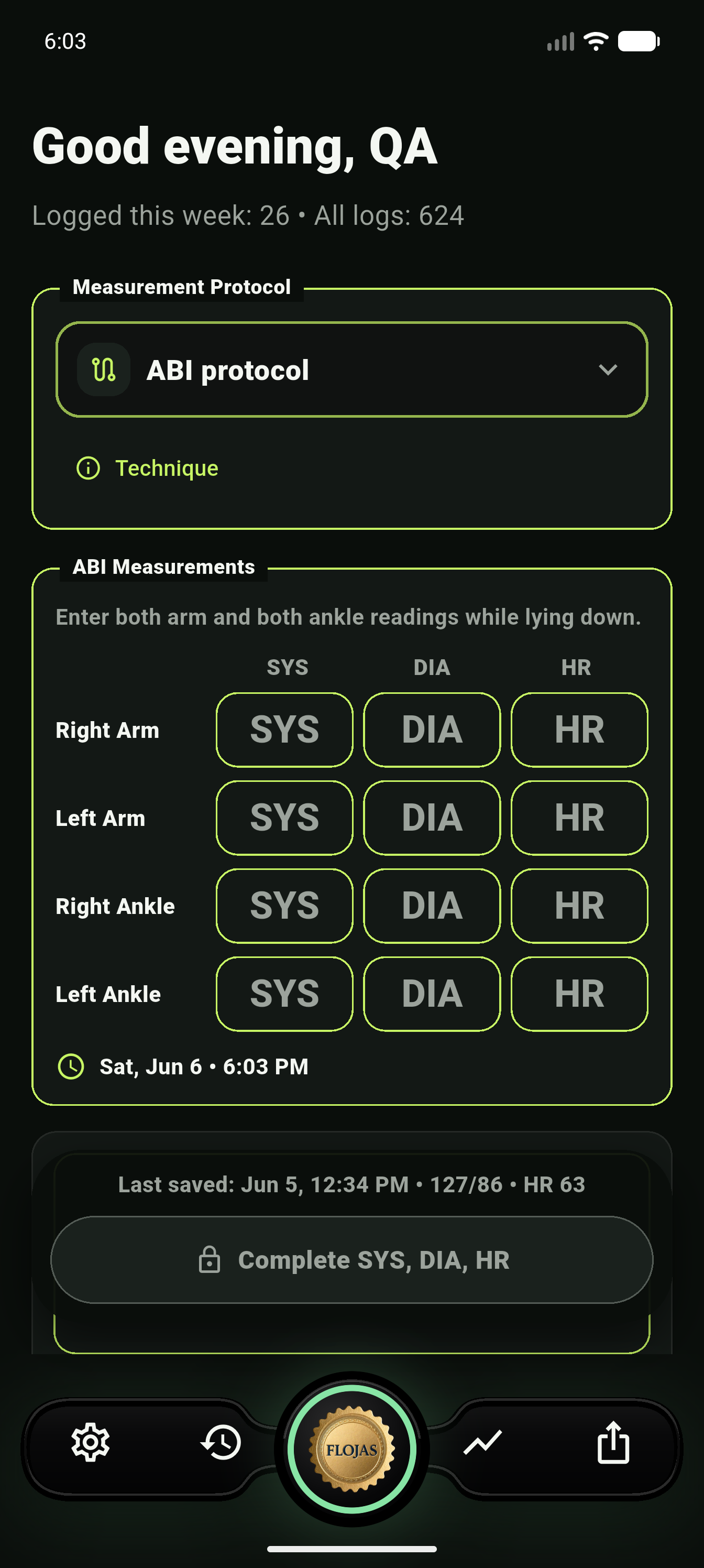 ABI protocol entry